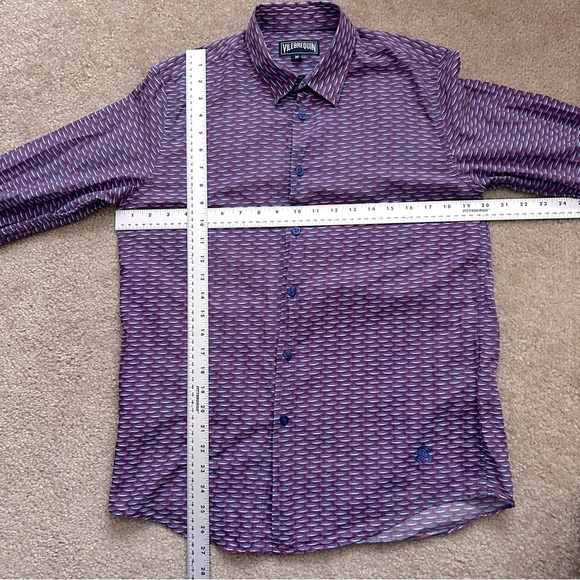 Vilebrequin Long Sleeve Button Down Shirt - Picture 8 of 10